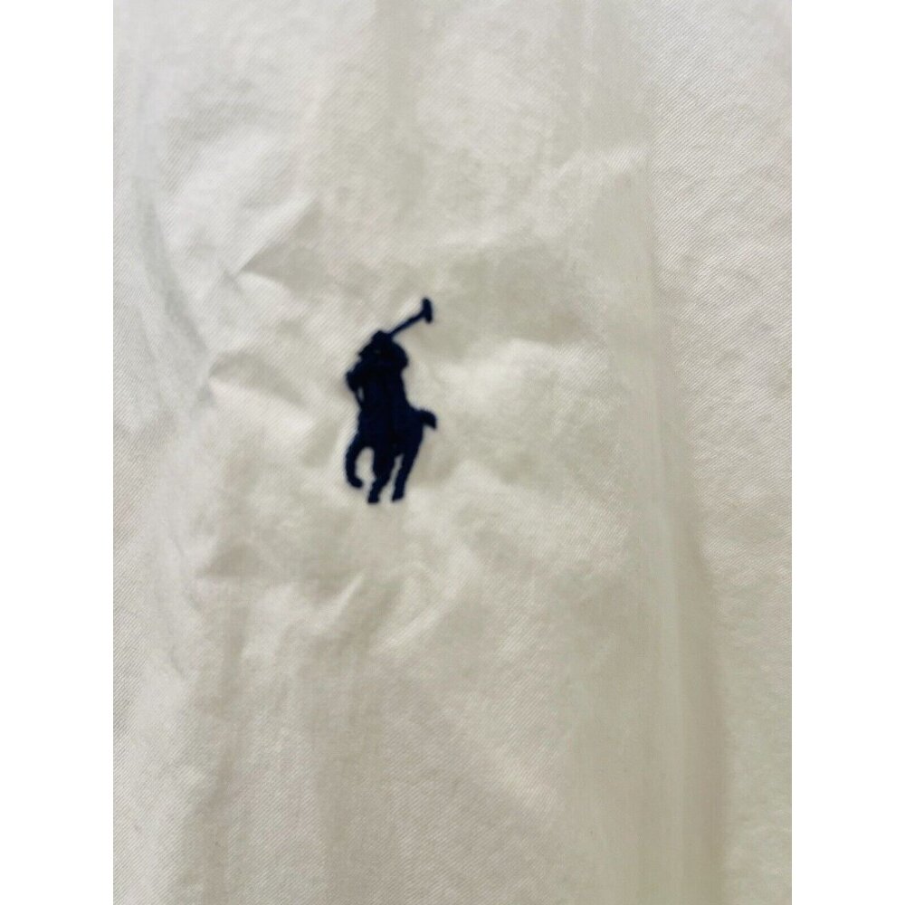 RALPH LAUREN White Feather Weight Twill Cotton Pony Long Sleeve Shirt 3XL $98.50 - Picture 3 of 6